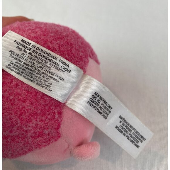 Squeezamals Hopey Hedgehog Plush Toy Pink Soft Squishy Stuffed Animal - Picture 7 of 8